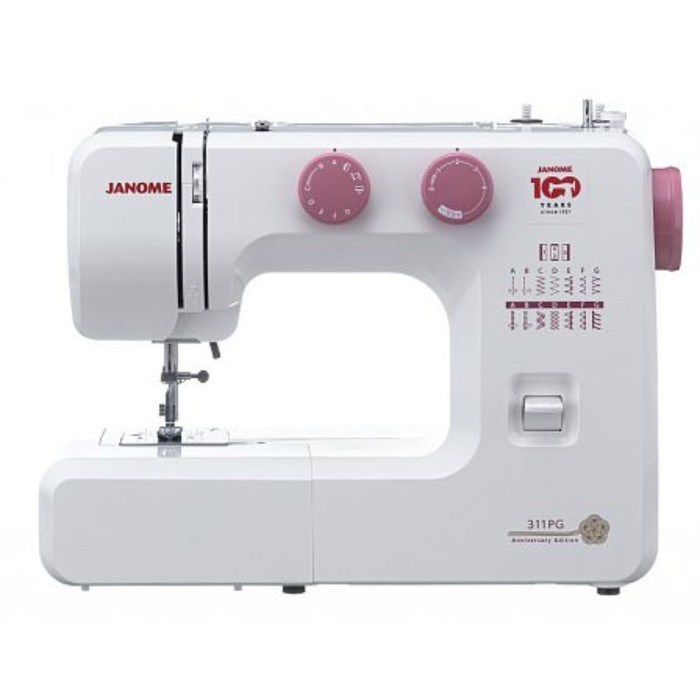 Швейная машина Janome 311, 60 Вт, 12 операции, полуавтомат, белая - фото 51398758 Швейная машина Janome 311, 60 Вт, 12 операции, полуавтомат, белая - фото 51398758