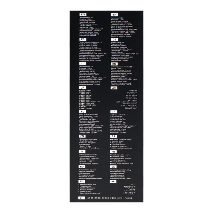 Портативная колонка Borofone BR15, 10 Вт, BT5.0, AUX, FM, microSD, USB, 1200 мАч, чёрная - фото 51398826 Портативная колонка Borofone BR15, 10 Вт, BT5.0, AUX, FM, microSD, USB, 1200 мАч, чёрная - фото 51398826