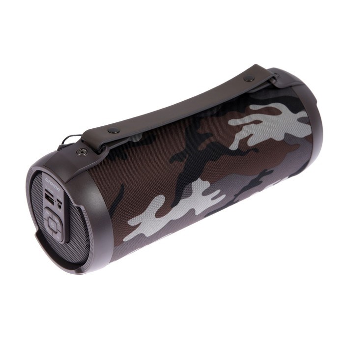 Портативная колонка Digma D-PS1520, 16Вт, BT, microSD,USB,AUX,FM, 1500мАч, камуфляж - фото 51398880 Портативная колонка Digma D-PS1520, 16Вт, BT, microSD,USB,AUX,FM, 1500мАч, камуфляж - фото 51398880
