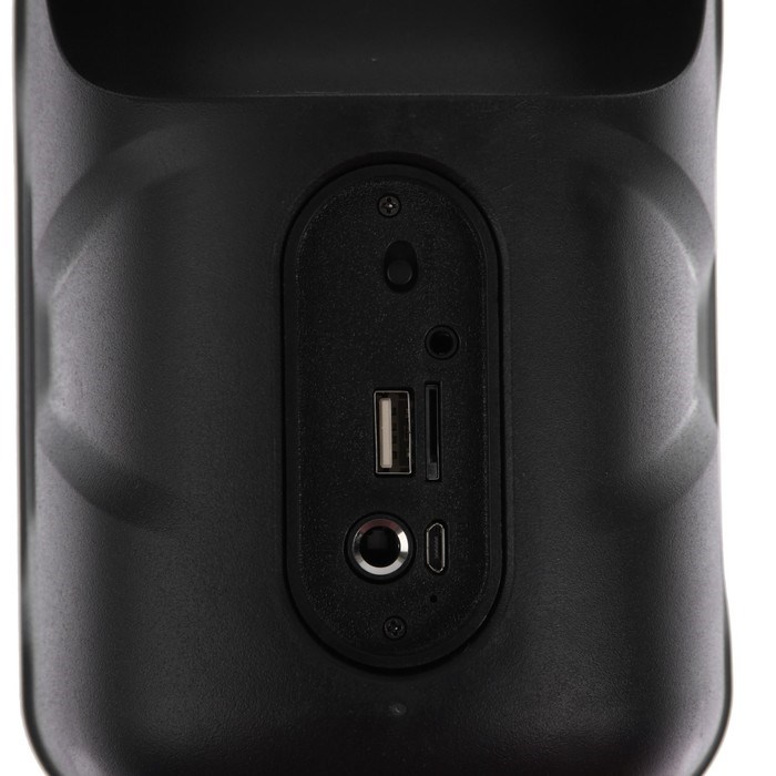 Портативная колонка Hyundai H-PS1005, 20Вт, BT, microSD, USB, AUX, FM, 1800мАч, черная - фото 51398921 Портативная колонка Hyundai H-PS1005, 20Вт, BT, microSD, USB, AUX, FM, 1800мАч, черная - фото 51398921