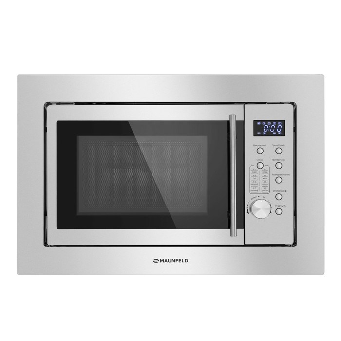 Микроволновая печь встраиваемая MAUNFELD XBMO202S, 800 Вт, 20 л, нержавеющая сталь - фото 51398997 Микроволновая печь встраиваемая MAUNFELD XBMO202S, 800 Вт, 20 л, нержавеющая сталь - фото 51398997
