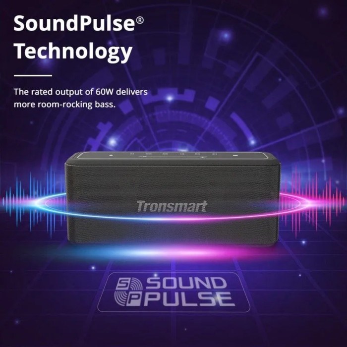 Портативная колонка Tronsmart Mega Pro, 60 Вт, 10400 мАч, AUX, microSD, IPX5 - фото 51399231 Портативная колонка Tronsmart Mega Pro, 60 Вт, 10400 мАч, AUX, microSD, IPX5 - фото 51399231