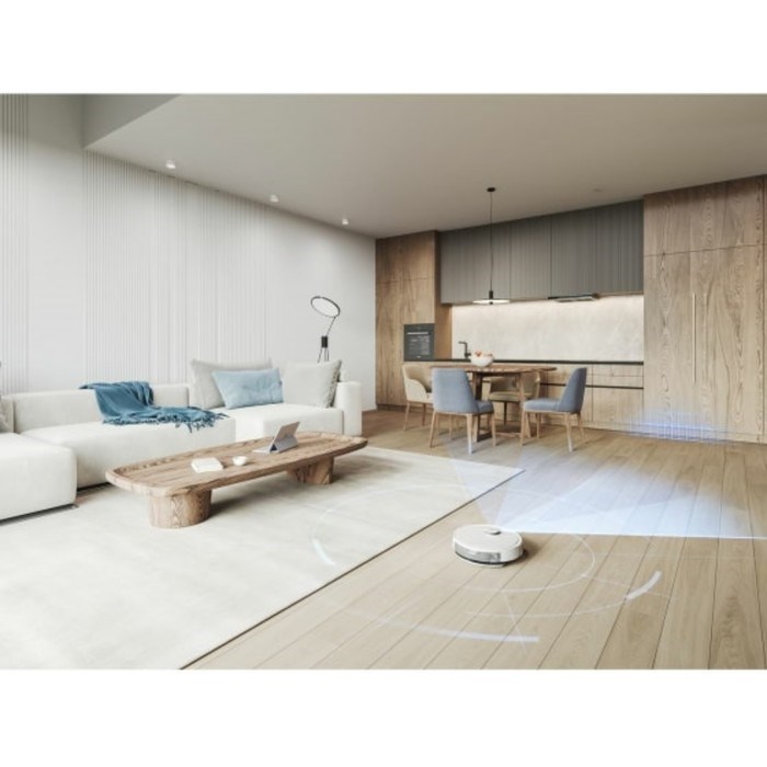 Робот-пылесос Ecovacs N8+ DLN26, 40 Вт, сухая/влажная уборка, 0.42/0.24 л, белый - фото 51399355 Робот-пылесос Ecovacs N8+ DLN26, 40 Вт, сухая/влажная уборка, 0.42/0.24 л, белый - фото 51399355