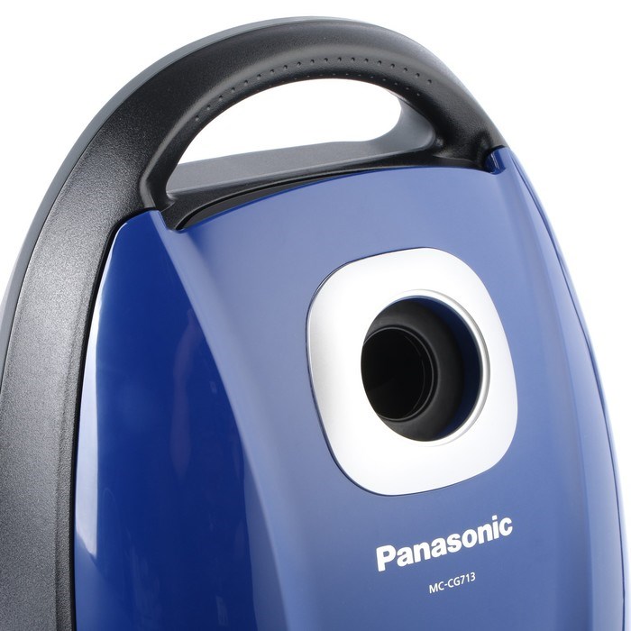 Пылесос PANASONIC MC-CG713A, мешок, 2000 Вт, 6 л, 65 дБ, шнур 5 м, синий - фото 51399412 Пылесос PANASONIC MC-CG713A, мешок, 2000 Вт, 6 л, 65 дБ, шнур 5 м, синий - фото 51399412