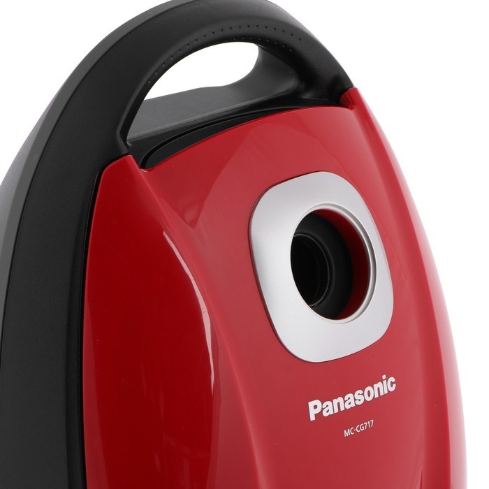 Пылесос PANASONIC MC-CG717R, мешок, 2300 Вт, 6 л, шнур 5 м, красный - фото 51399497 Пылесос PANASONIC MC-CG717R, мешок, 2300 Вт, 6 л, шнур 5 м, красный - фото 51399497