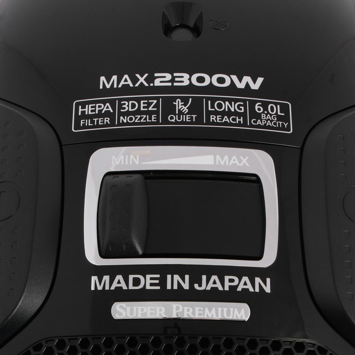 Пылесос PANASONIC MC-CJ917K, мешок, 2300 Вт, 6 л, 60 дБ, чёрный - фото 51399577 Пылесос PANASONIC MC-CJ917K, мешок, 2300 Вт, 6 л, 60 дБ, чёрный - фото 51399577