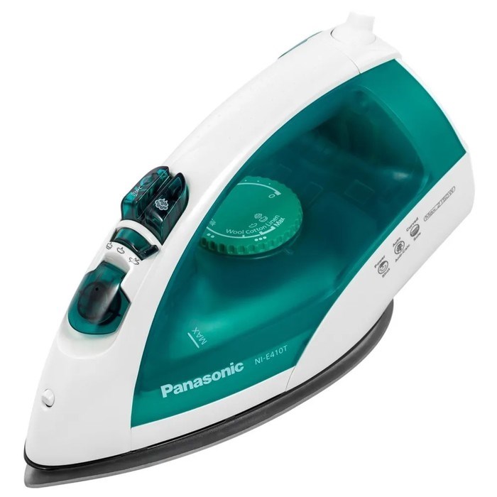 Утюг PANASONIC NI-E410TMTV GREEN, 2150 Вт, 25 г/мин, бирюзовый - фото 51399742 Утюг PANASONIC NI-E410TMTV GREEN, 2150 Вт, 25 г/мин, бирюзовый - фото 51399742
