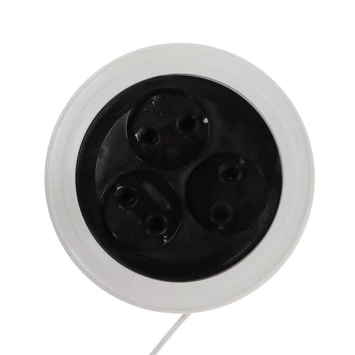Удлинитель-рулетка Luazon Lighting ECO, 3 розетки, 4.5 м, 6 А, 1300Вт,ШВВП 2х0.5 мм2,без з/к - фото 51399909 Удлинитель-рулетка Luazon Lighting ECO, 3 розетки, 4.5 м, 6 А, 1300Вт,ШВВП 2х0.5 мм2,без з/к - фото 51399909