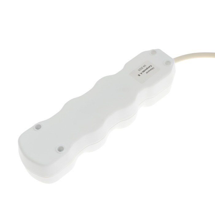 Удлинитель Luazon Lighting ECO, 3 розетки, 1.5 м, 10 А, 2200 Вт, ПВС 3х0.75 мм2, с з/к,белый - фото 51399926 Удлинитель Luazon Lighting ECO, 3 розетки, 1.5 м, 10 А, 2200 Вт, ПВС 3х0.75 мм2, с з/к,белый - фото 51399926