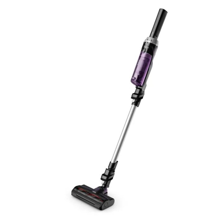 Пылесос Tefal TY1129WO, вертикальный, 100 Вт, контейнер 0.4 л, АКБ, серо-фиолетовый - фото 51399974 Пылесос Tefal TY1129WO, вертикальный, 100 Вт, контейнер 0.4 л, АКБ, серо-фиолетовый - фото 51399974