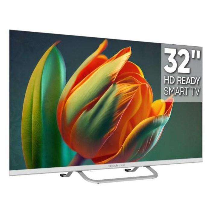 Телевизор Topdevice TDTV32BS04H_WE, 32", 1366x768,DVB-T2/C/S2,HDMI 3, USB 2, Smart TV, белый - фото 51399996 Телевизор Topdevice TDTV32BS04H_WE, 32", 1366x768,DVB-T2/C/S2,HDMI 3, USB 2, Smart TV, белый - фото 51399996
