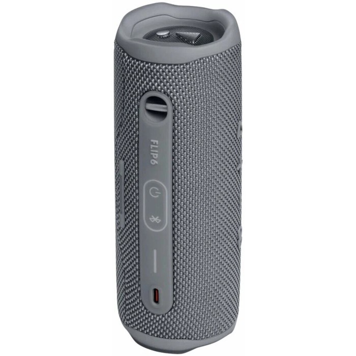 Портативная колонка JBL Flip 6, 30 Вт, BT 5.1, режим TWS, IP67, 4800 мАч, индикатор, серая - фото 51400008 Портативная колонка JBL Flip 6, 30 Вт, BT 5.1, режим TWS, IP67, 4800 мАч, индикатор, серая - фото 51400008