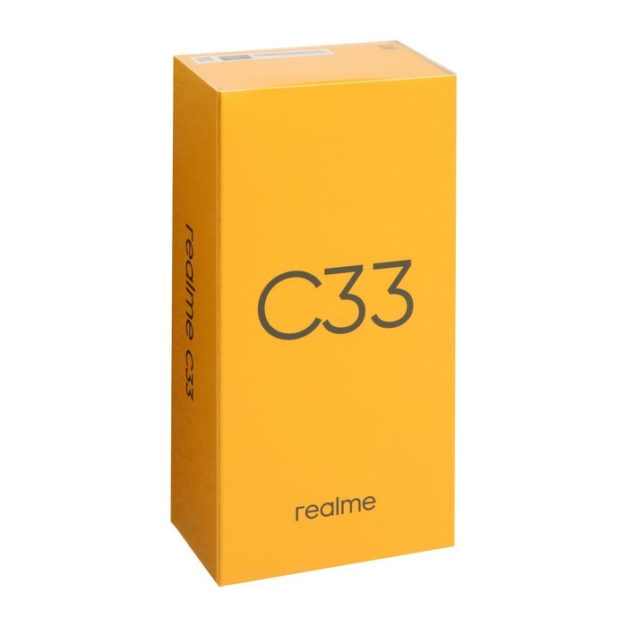Смартфон Realme C33, 6.5", IPS, 2 sim, 3 Гб, 32 Гб, 50 Мп, 5 Мп, 5000 мАч, золотистый - фото 51400169 Смартфон Realme C33, 6.5", IPS, 2 sim, 3 Гб, 32 Гб, 50 Мп, 5 Мп, 5000 мАч, золотистый - фото 51400169