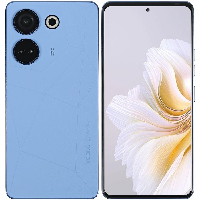 Смартфон Tecno Camon 20 Pro, 6.7", 8 Гб, 256 Гб, 64 Мп, 32 Мп, 2 sim, 5000 мАч, NFC, синий - фото 51400220 Смартфон Tecno Camon 20 Pro, 6.7", 8 Гб, 256 Гб, 64 Мп, 32 Мп, 2 sim, 5000 мАч, NFC, синий - фото 51400220