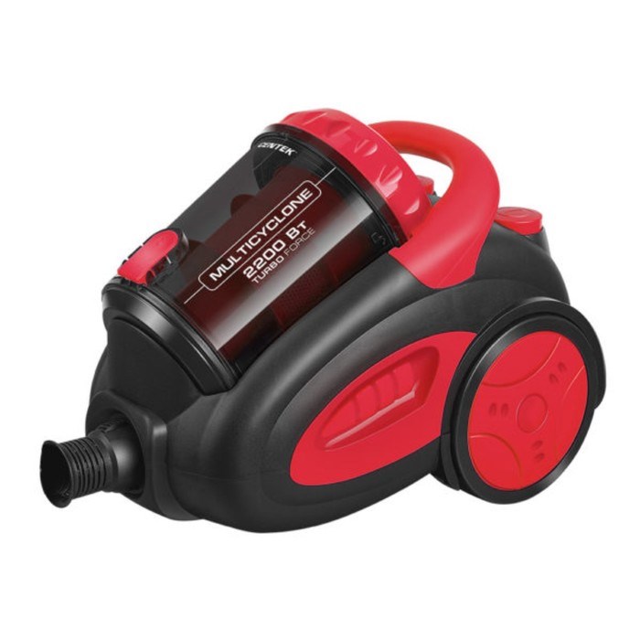 Пылесос Centek CT-2520, 2200/400 Вт, 2 л, красно-черный - фото 51400238 Пылесос Centek CT-2520, 2200/400 Вт, 2 л, красно-черный - фото 51400238