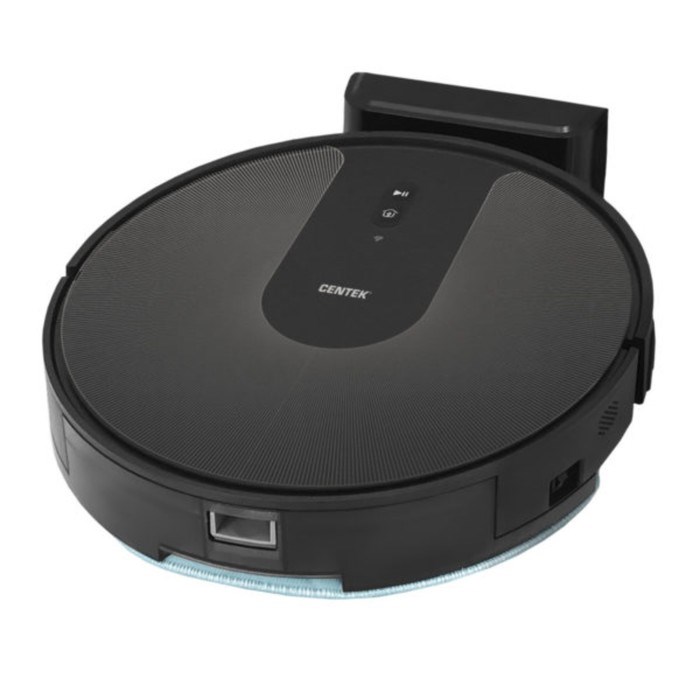 Робот-пылесос Centek CT-2721, 32 Вт, сухая/влажная уборка, 0.68/0.35 л, чёрный - фото 51400287 Робот-пылесос Centek CT-2721, 32 Вт, сухая/влажная уборка, 0.68/0.35 л, чёрный - фото 51400287