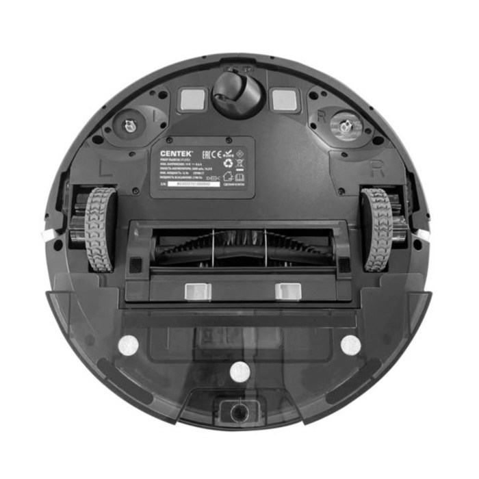 Робот-пылесос Centek CT-2721, 32 Вт, сухая/влажная уборка, 0.68/0.35 л, чёрный - фото 51400288 Робот-пылесос Centek CT-2721, 32 Вт, сухая/влажная уборка, 0.68/0.35 л, чёрный - фото 51400288