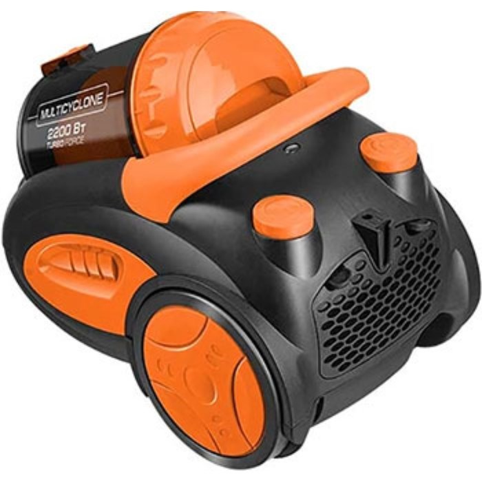 Пылесос Centek CT-2520 Orange, 2200/400 Вт, 2 л, мультициклон, оранжевый - фото 51400306 Пылесос Centek CT-2520 Orange, 2200/400 Вт, 2 л, мультициклон, оранжевый - фото 51400306