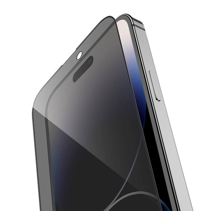Защитное стекло Hoco, для iPhone 14 Pro, антишпион, полный клей, 0.33 мм, 9 H - фото 51400398 Защитное стекло Hoco, для iPhone 14 Pro, антишпион, полный клей, 0.33 мм, 9 H - фото 51400398