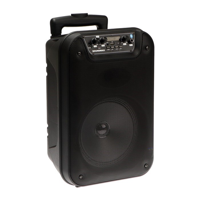 Портативная колонка Soundmax SM-PS4303, 60Вт, 2400мАч, FM, BT, microSD, USB, AUX, подсветка - фото 51400435 Портативная колонка Soundmax SM-PS4303, 60Вт, 2400мАч, FM, BT, microSD, USB, AUX, подсветка - фото 51400435