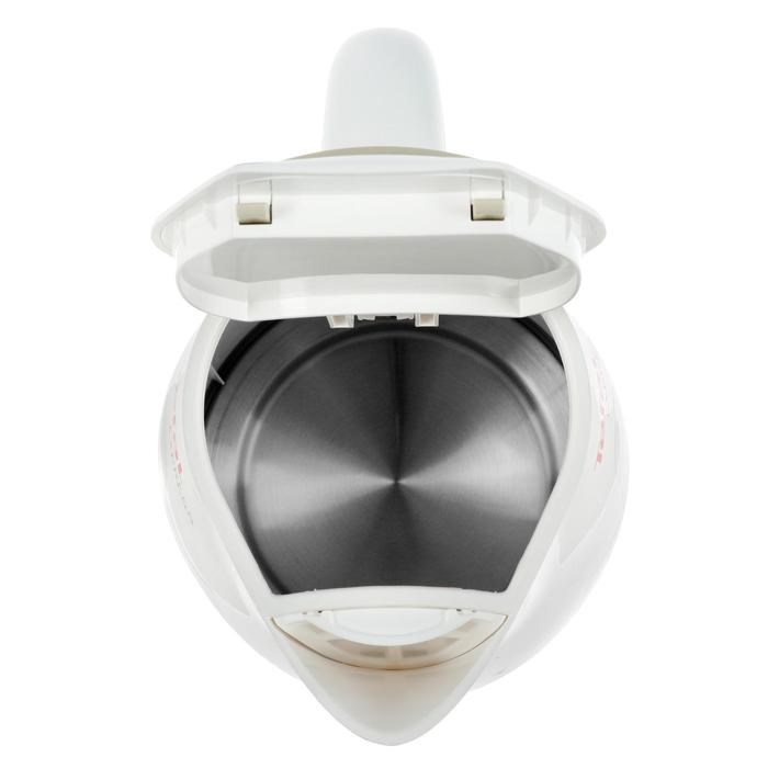 Чайник электрический Tefal Express Plastic KO29913E, пластик, 1.5 л, 2200 Вт, белый - фото 51400765 Чайник электрический Tefal Express Plastic KO29913E, пластик, 1.5 л, 2200 Вт, белый - фото 51400765