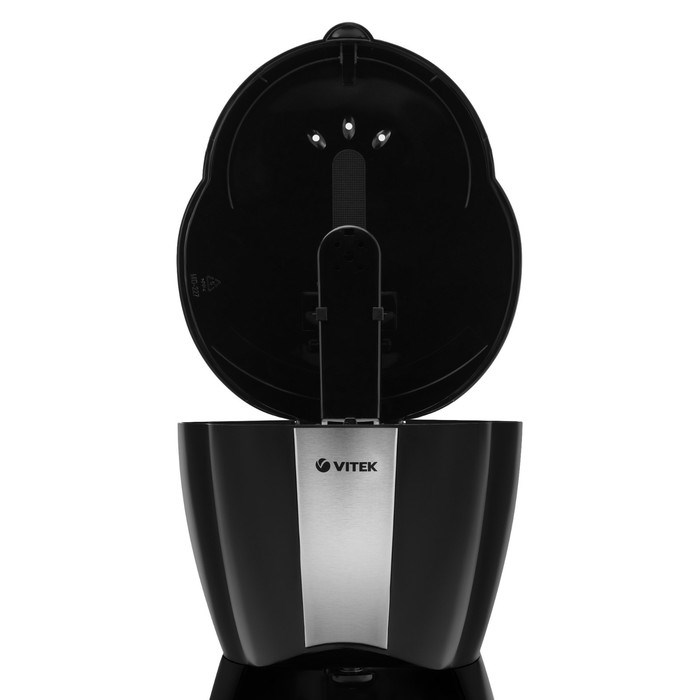 Кофеварка Vitek VT-1503 BK, капельная, 900 Вт, 1.2 л, чёрная - фото 51400983 Кофеварка Vitek VT-1503 BK, капельная, 900 Вт, 1.2 л, чёрная - фото 51400983