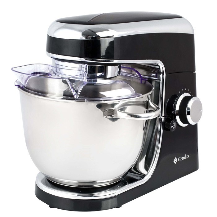 Миксер Gemlux GL-SM-88B, планетарный, 1000 Вт, 4 л, 12 скоростей, 3 мешалки, чёрный - фото 51401235 Миксер Gemlux GL-SM-88B, планетарный, 1000 Вт, 4 л, 12 скоростей, 3 мешалки, чёрный - фото 51401235