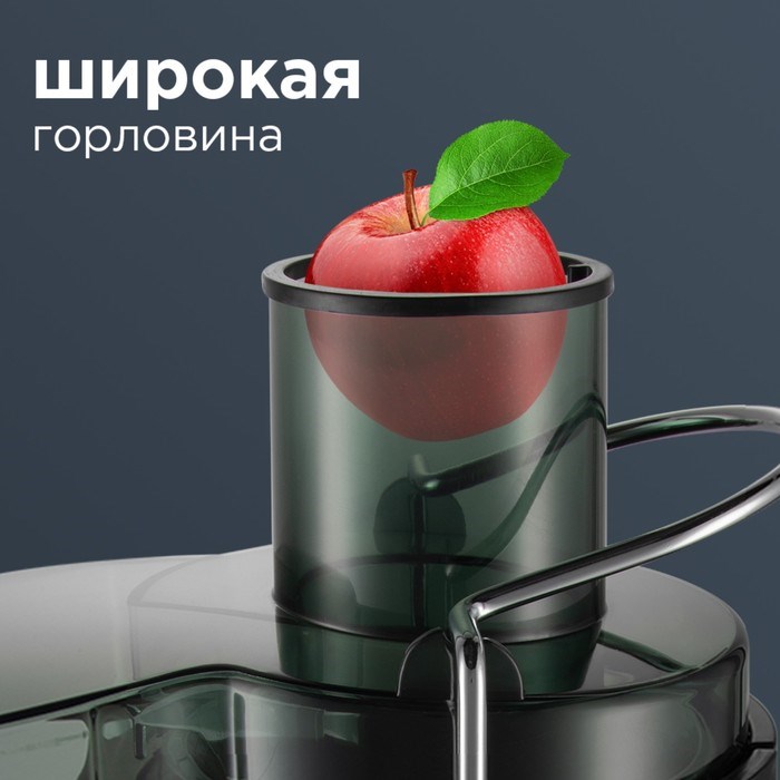 Соковыжималка Redmond RJ-M911, 860 Вт, 20000 об/мин, 750 мл, серебристая - фото 51401379 Соковыжималка Redmond RJ-M911, 860 Вт, 20000 об/мин, 750 мл, серебристая - фото 51401379