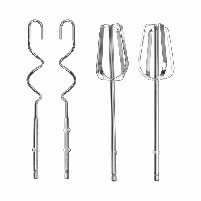 Миксер Luazon LMR-02, ручной, 180 Вт, 7 скоростей, 2 насадки, бело-чёрный - фото 51401421 Миксер Luazon LMR-02, ручной, 180 Вт, 7 скоростей, 2 насадки, бело-чёрный - фото 51401421