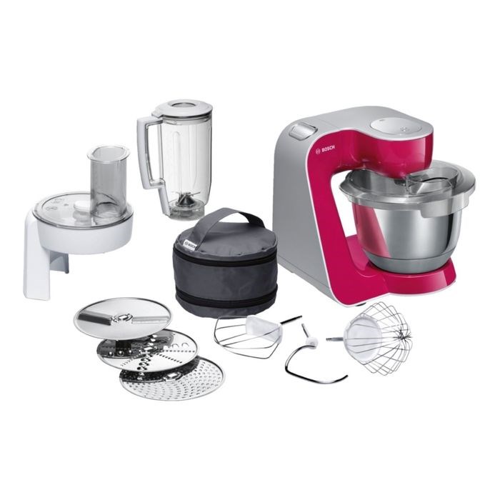 Кухонный комбайн Bosch MUM58420, 1000 Вт, рубиновый/серебристый - фото 51401517 Кухонный комбайн Bosch MUM58420, 1000 Вт, рубиновый/серебристый - фото 51401517