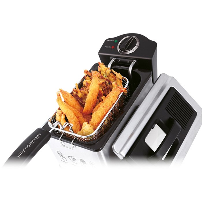 Фритюрница Centek CT-1431, 1800 Вт, 3.5 л, серебристая - фото 51401906 Фритюрница Centek CT-1431, 1800 Вт, 3.5 л, серебристая - фото 51401906