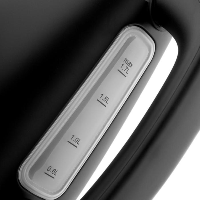 Чайник электрический BRAYER BR1023BK, металл, 1.7 л, 2150 Вт, чёрный - фото 51402630 Чайник электрический BRAYER BR1023BK, металл, 1.7 л, 2150 Вт, чёрный - фото 51402630