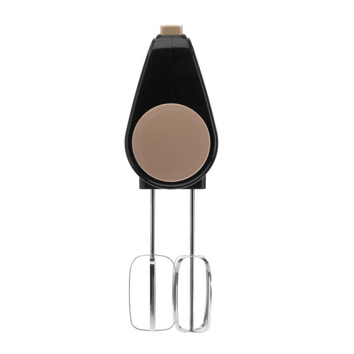 Миксер Centek CT-1123 Beige, ручной, 800 Вт, 6 скоростей, турбо-режим, чёрно-бежевый - фото 51403004 Миксер Centek CT-1123 Beige, ручной, 800 Вт, 6 скоростей, турбо-режим, чёрно-бежевый - фото 51403004