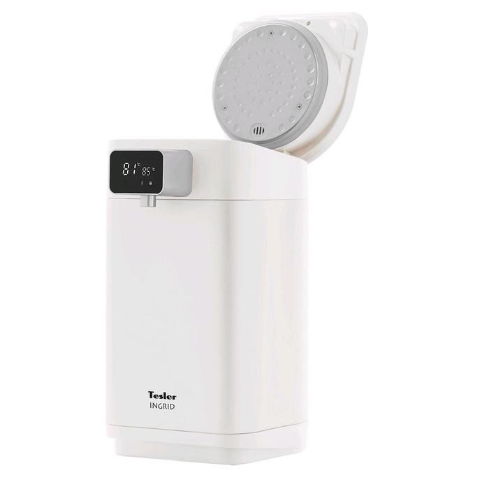 Термопот Tesler TP-5000 WHITE, 4.5 л, 1200 Вт, LED дисплей, регулировка температуры, белый - фото 51403142 Термопот Tesler TP-5000 WHITE, 4.5 л, 1200 Вт, LED дисплей, регулировка температуры, белый - фото 51403142