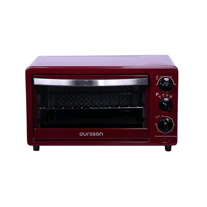 Мини-духовка Oursson MO1402/DC, 1200 Вт, 14 л, 3 режима, 100-250°С, бордовая - фото 51403162 Мини-духовка Oursson MO1402/DC, 1200 Вт, 14 л, 3 режима, 100-250°С, бордовая - фото 51403162