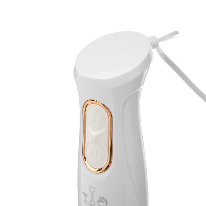 Блендер Centek CT-1347, погружной, 800 Вт, 0.6 л, 2 скорости, белый - фото 51403178 Блендер Centek CT-1347, погружной, 800 Вт, 0.6 л, 2 скорости, белый - фото 51403178