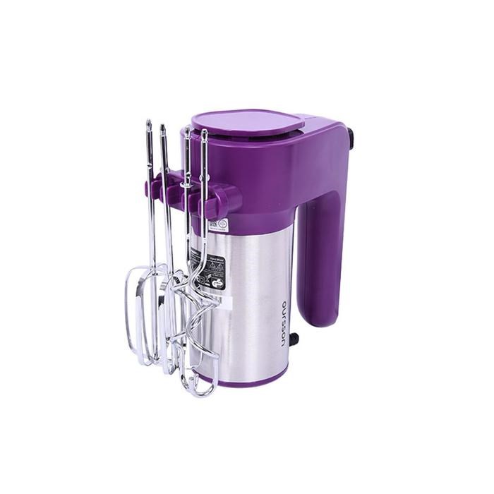 Миксер Oursson HM4001/SP, ручной, 400 Вт, 6 скоростей, 2 насадки, фиолетовый - фото 51403272 Миксер Oursson HM4001/SP, ручной, 400 Вт, 6 скоростей, 2 насадки, фиолетовый - фото 51403272