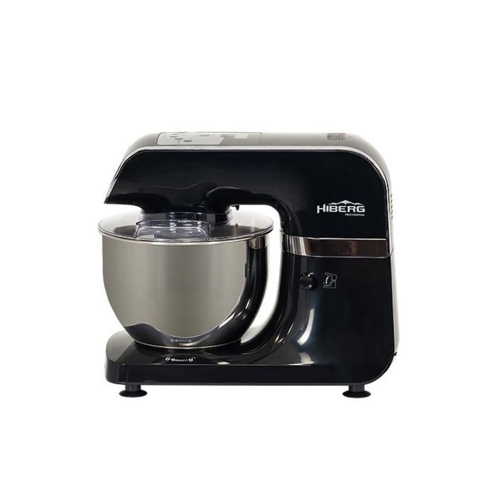 Миксер Hiberg MP 1040 DB, планетарный, 1000 Вт, 4 л, 6 режимов, чёрный - фото 51403730 Миксер Hiberg MP 1040 DB, планетарный, 1000 Вт, 4 л, 6 режимов, чёрный - фото 51403730