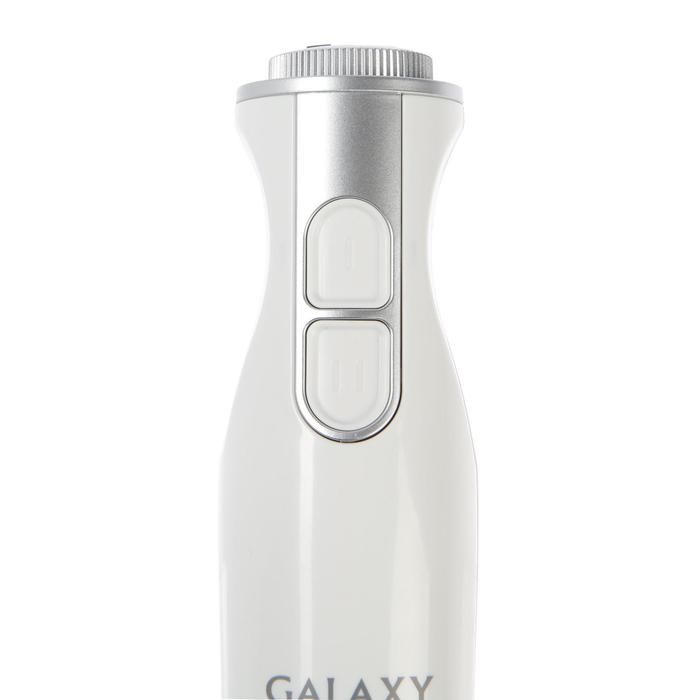 Блендер Galaxy GL 2131, погружной, 650 Вт, 0.6 л, 2 скорости, режим "Турбо", белый - фото 51403872 Блендер Galaxy GL 2131, погружной, 650 Вт, 0.6 л, 2 скорости, режим "Турбо", белый - фото 51403872