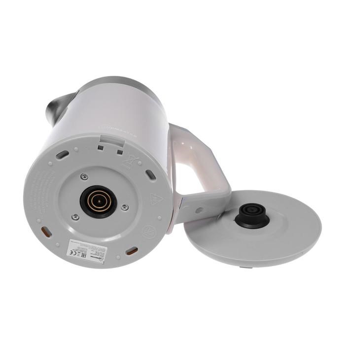 Чайник электрический HOMESTAR HS-1019, пластик, колба металл, 1.8 л, 1500 Вт, розовый - фото 51403902 Чайник электрический HOMESTAR HS-1019, пластик, колба металл, 1.8 л, 1500 Вт, розовый - фото 51403902