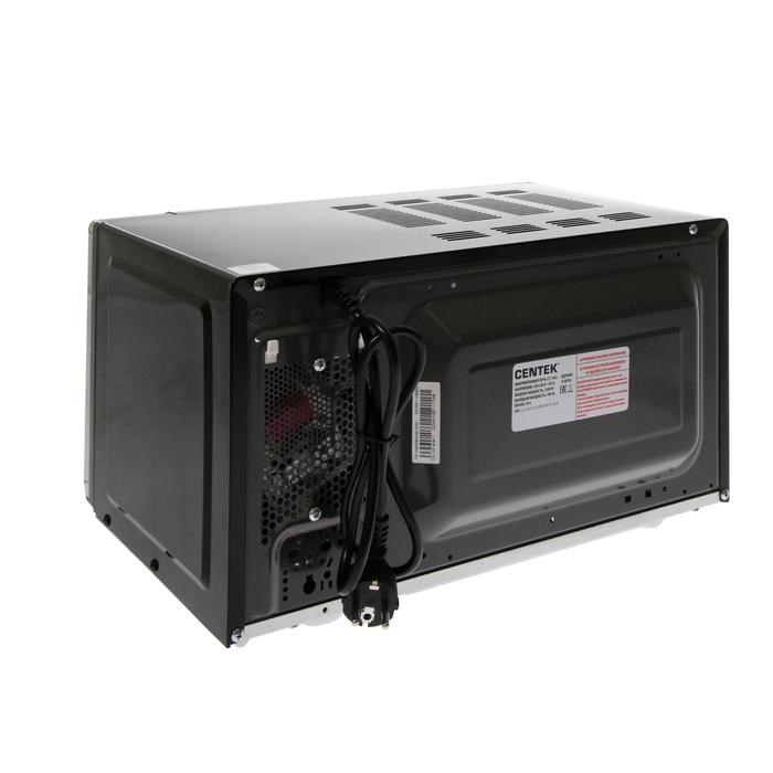 Микроволновая печь Centek CT-1582, 700 Вт, 20 л, 8 режимов, серебристая - фото 51404101 Микроволновая печь Centek CT-1582, 700 Вт, 20 л, 8 режимов, серебристая - фото 51404101