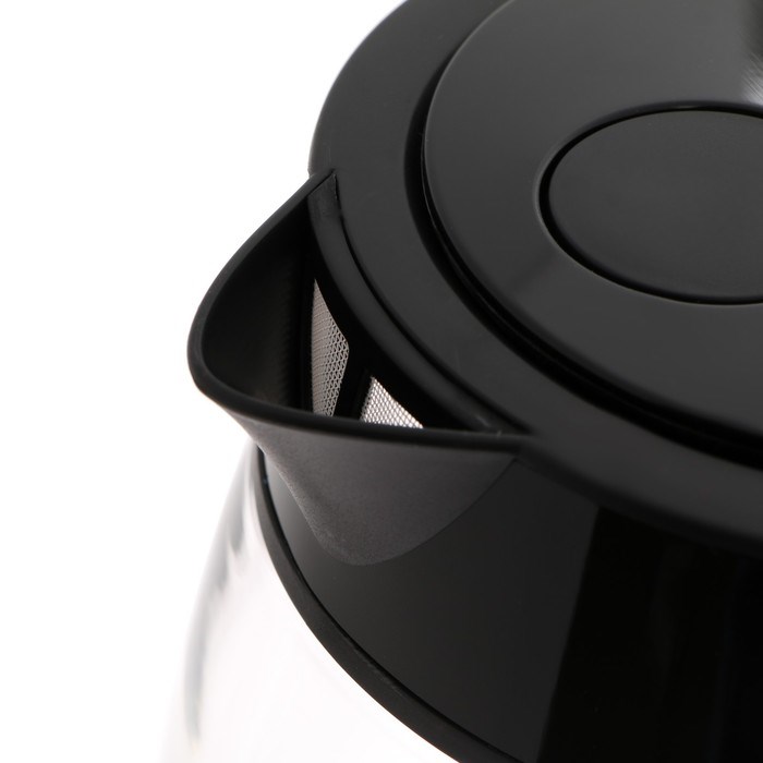Чайник электрический Tefal KI840830, стекло, 1.7 л, 2200 Вт, чёрный - фото 51404561 Чайник электрический Tefal KI840830, стекло, 1.7 л, 2200 Вт, чёрный - фото 51404561