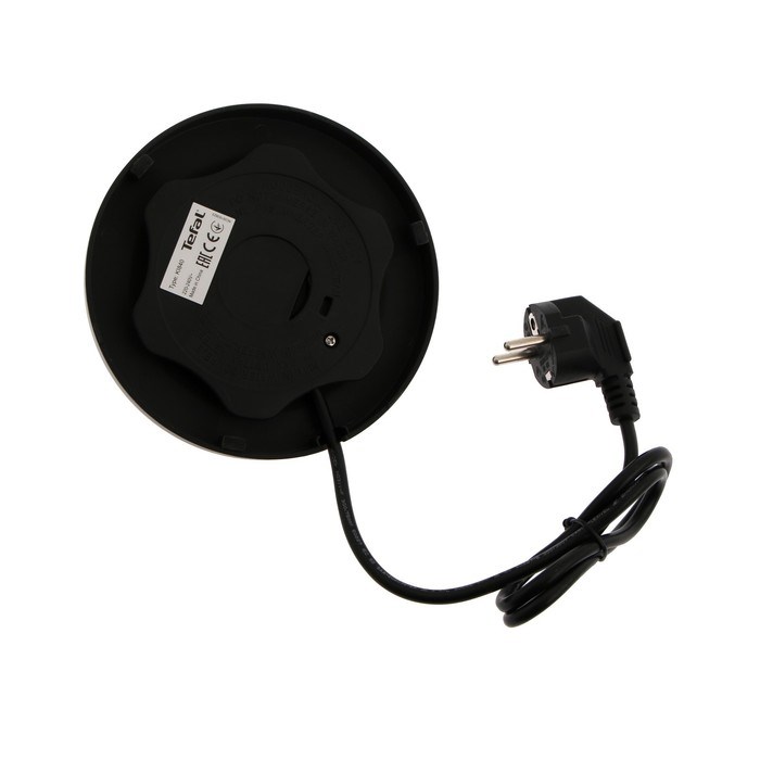 Чайник электрический Tefal KI840830, стекло, 1.7 л, 2200 Вт, чёрный - фото 51404568 Чайник электрический Tefal KI840830, стекло, 1.7 л, 2200 Вт, чёрный - фото 51404568