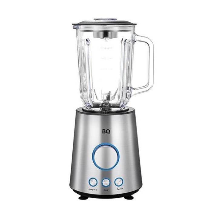 Блендер BQ SB1000, стационарный, 1200 Вт, 1.5 л, 2 скорости, серебристый - фото 51404784 Блендер BQ SB1000, стационарный, 1200 Вт, 1.5 л, 2 скорости, серебристый - фото 51404784