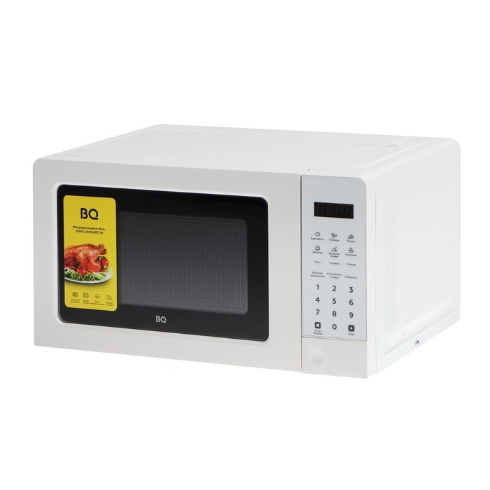 Микроволновая печь BQ MWO-20004ST/W, 700 Вт, 20 л, белая - фото 51404790 Микроволновая печь BQ MWO-20004ST/W, 700 Вт, 20 л, белая - фото 51404790