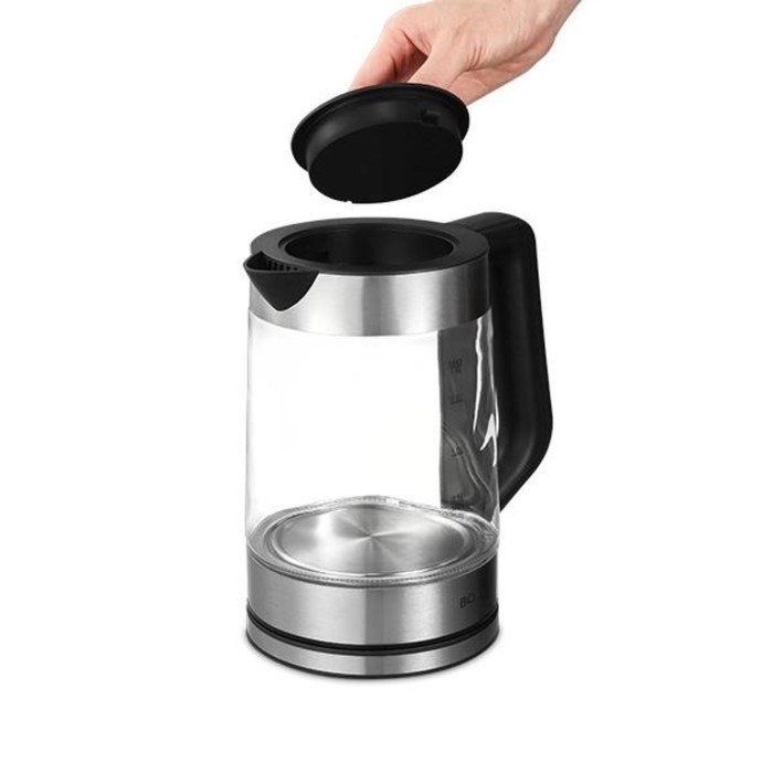 Чайник электрический BQ KT1840G, 1.8 л, 1800 Вт, чёрный - фото 51404854 Чайник электрический BQ KT1840G, 1.8 л, 1800 Вт, чёрный - фото 51404854