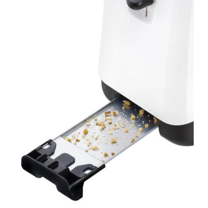 Тостер Tefal TT130130, 870 Вт, 2 тоста, 7 режимов, белый - фото 51404960 Тостер Tefal TT130130, 870 Вт, 2 тоста, 7 режимов, белый - фото 51404960