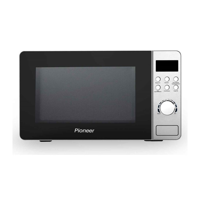 Микроволновая печь Pioneer MW228D, 700 Вт, 8 программ, 5 мощностей, 20 л, серебристая - фото 51405416 Микроволновая печь Pioneer MW228D, 700 Вт, 8 программ, 5 мощностей, 20 л, серебристая - фото 51405416