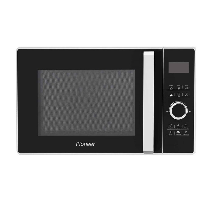 Микроволновая печь Pioneer MW356S, 800 Вт, 6 программ, сенсор, 23 л, чёрно-белая - фото 51405422 Микроволновая печь Pioneer MW356S, 800 Вт, 6 программ, сенсор, 23 л, чёрно-белая - фото 51405422