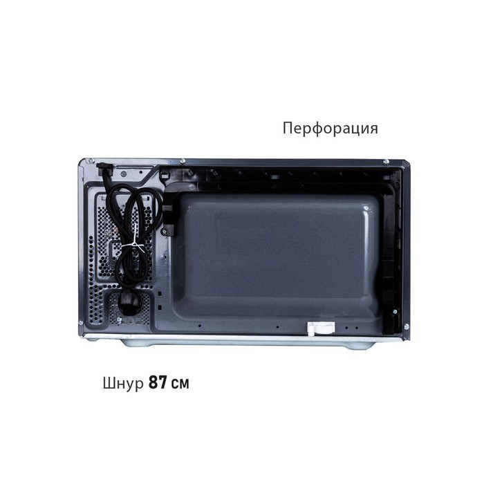 Микроволновая печь Pioneer MW358S, 800 Вт, 6 программ, сенсор, 23 л, цвет графит - фото 51405432 Микроволновая печь Pioneer MW358S, 800 Вт, 6 программ, сенсор, 23 л, цвет графит - фото 51405432